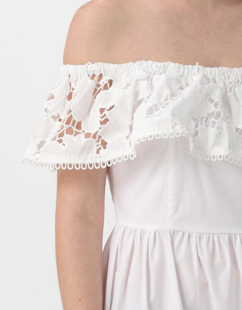 OffShoulder Lace Mini Dress