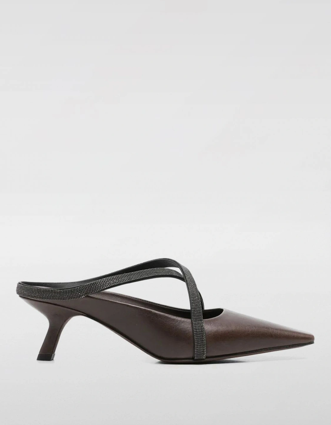 High Heel Leather Shoes with Elegant Design, 5 of 4