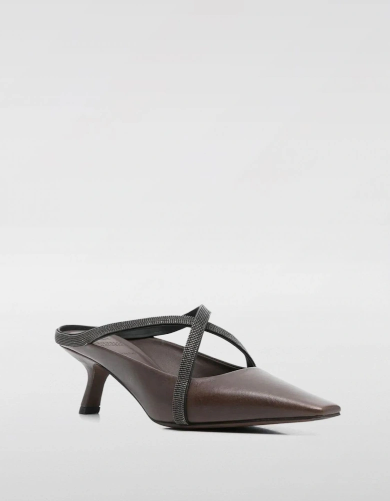 High Heel Leather Shoes with Elegant Design