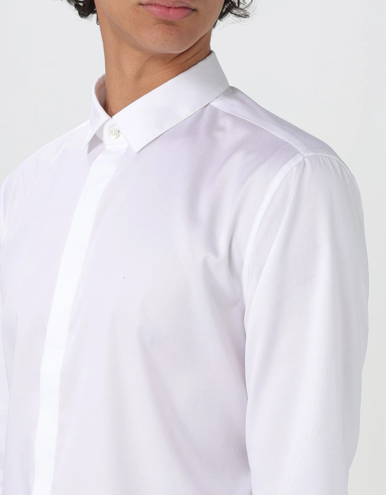 Classic White Cotton Dress Shirt