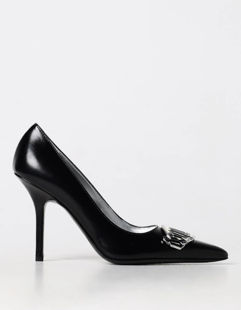 Leather Stiletto Heels