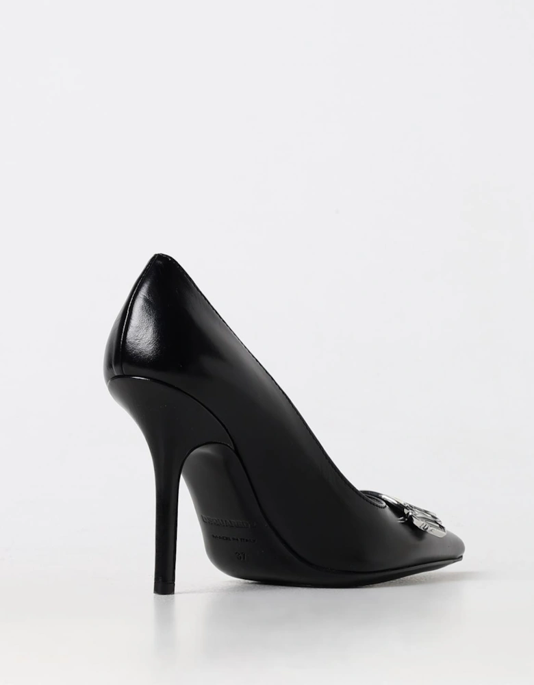Leather Stiletto Heels