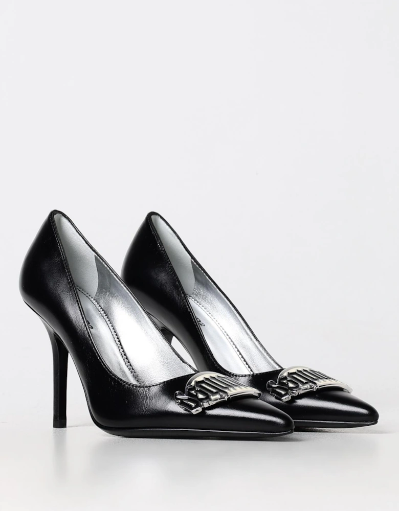 Leather Stiletto Heels