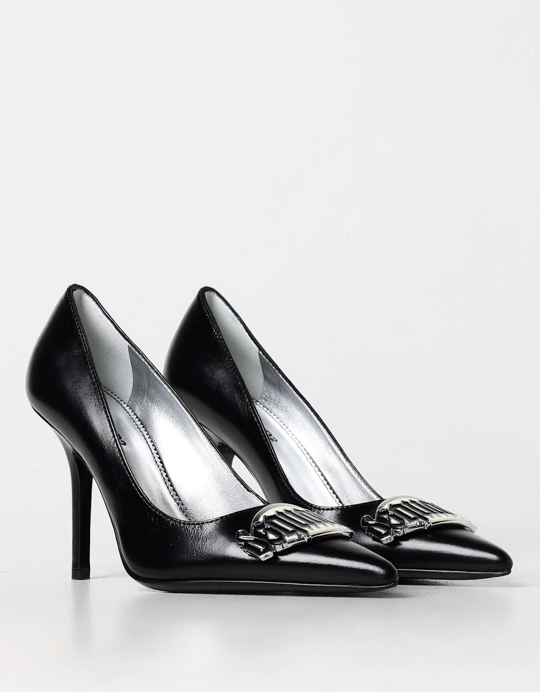 Leather Stiletto Heels