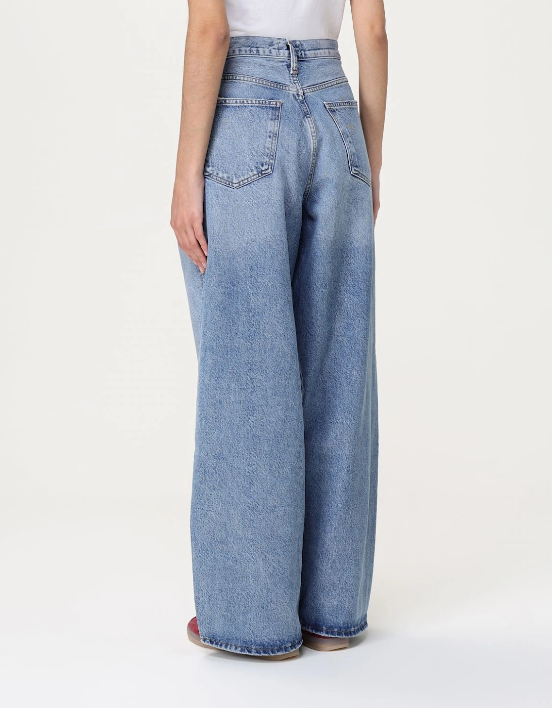90s Pinch Waist Loose Fit Jeans