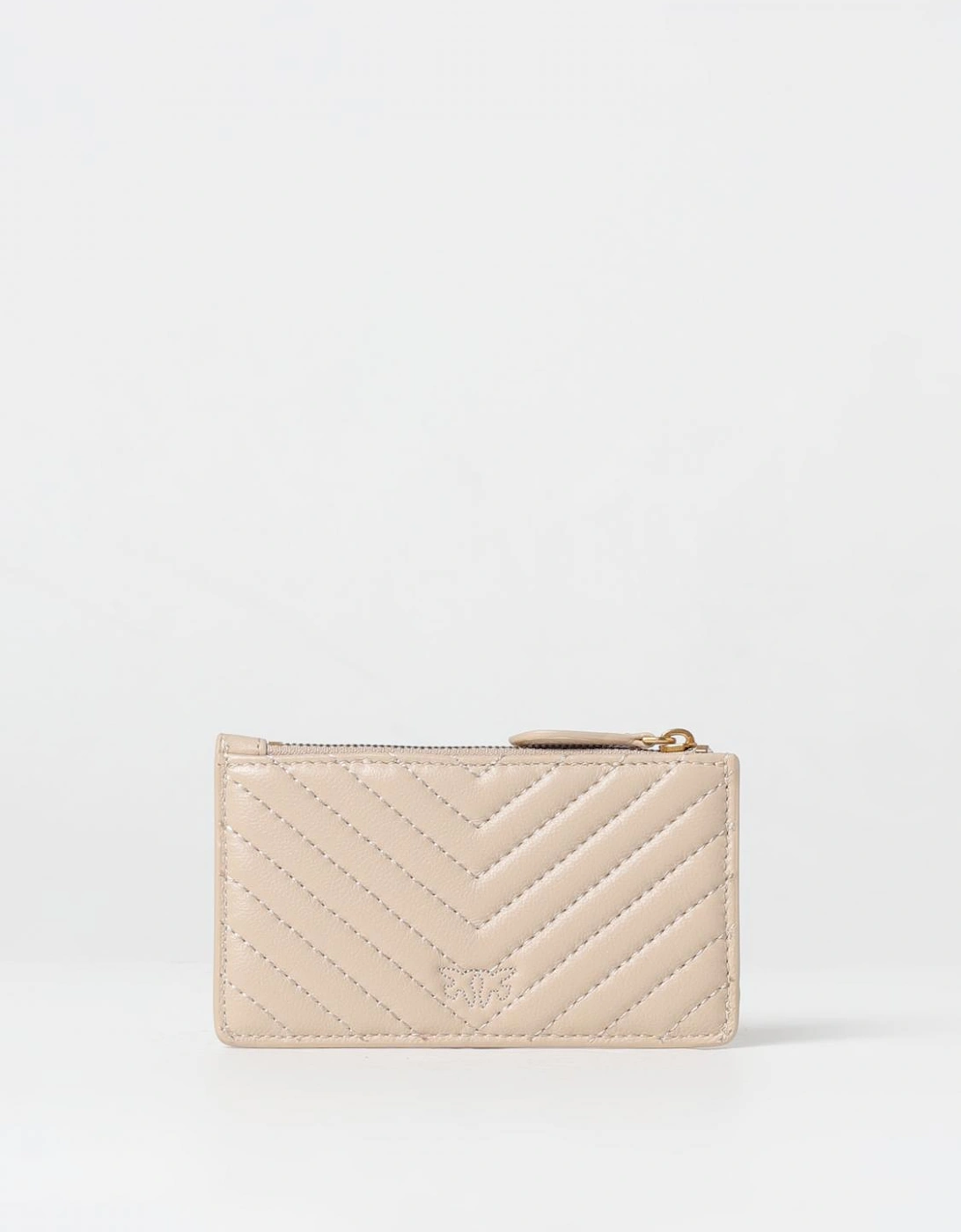 Zip Card Holder Leather Wallet