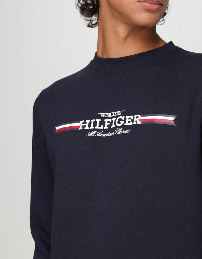 Crew Neck Sweatshirt Classic Logo