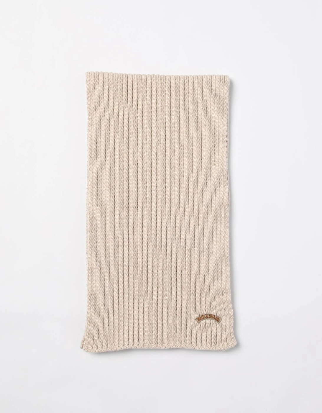 Ribbed Knit Wool Scarf, 6 of 5