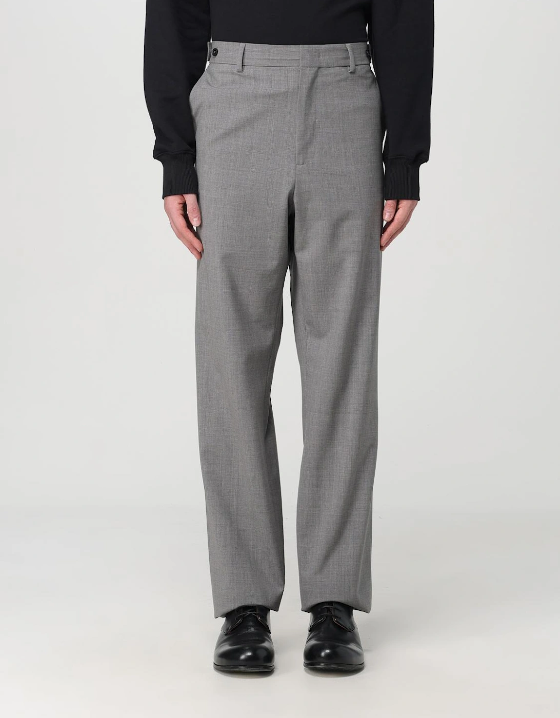 Straight Leg Wool Trousers, 5 of 4