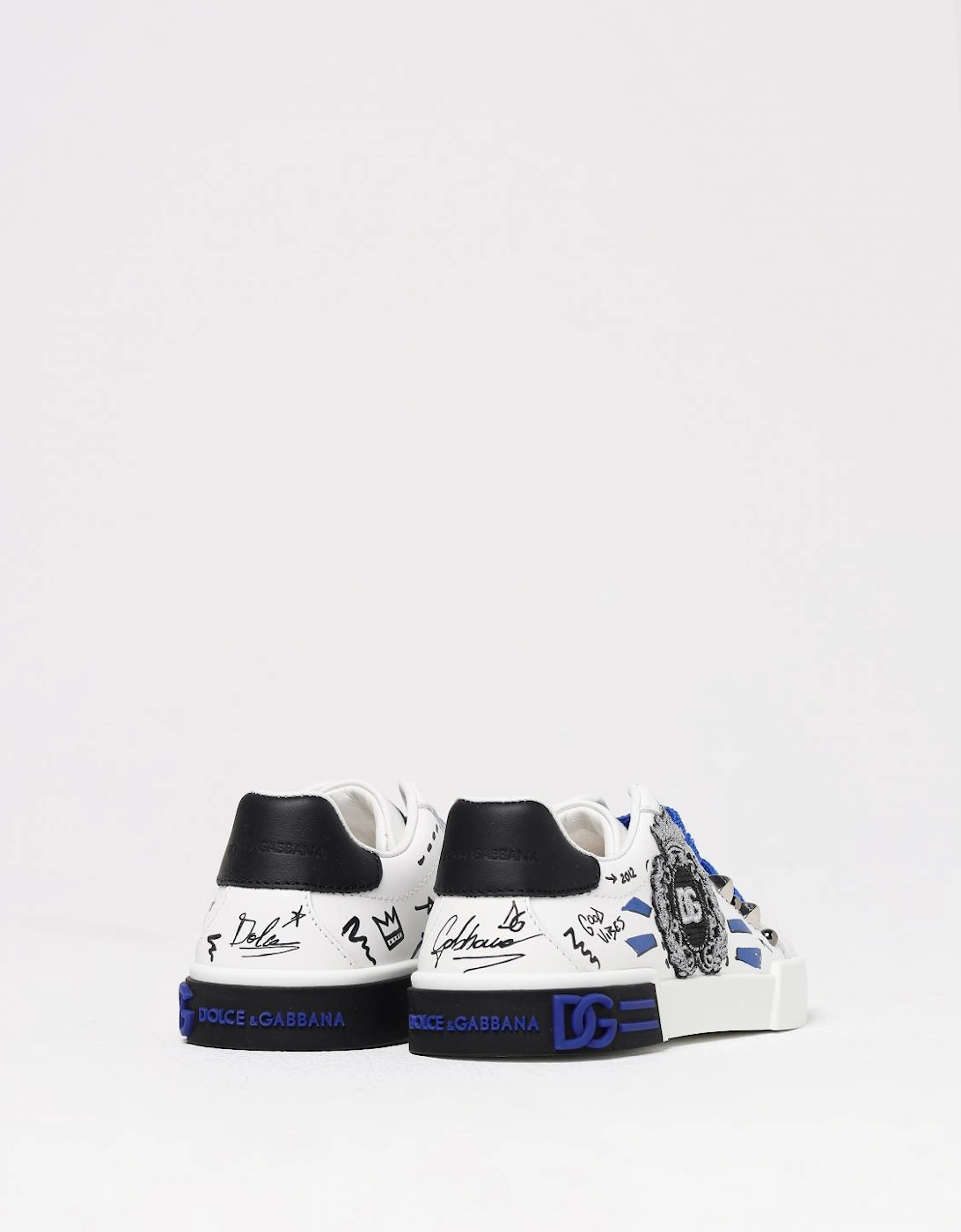 Kids Graffiti Print Sneakers