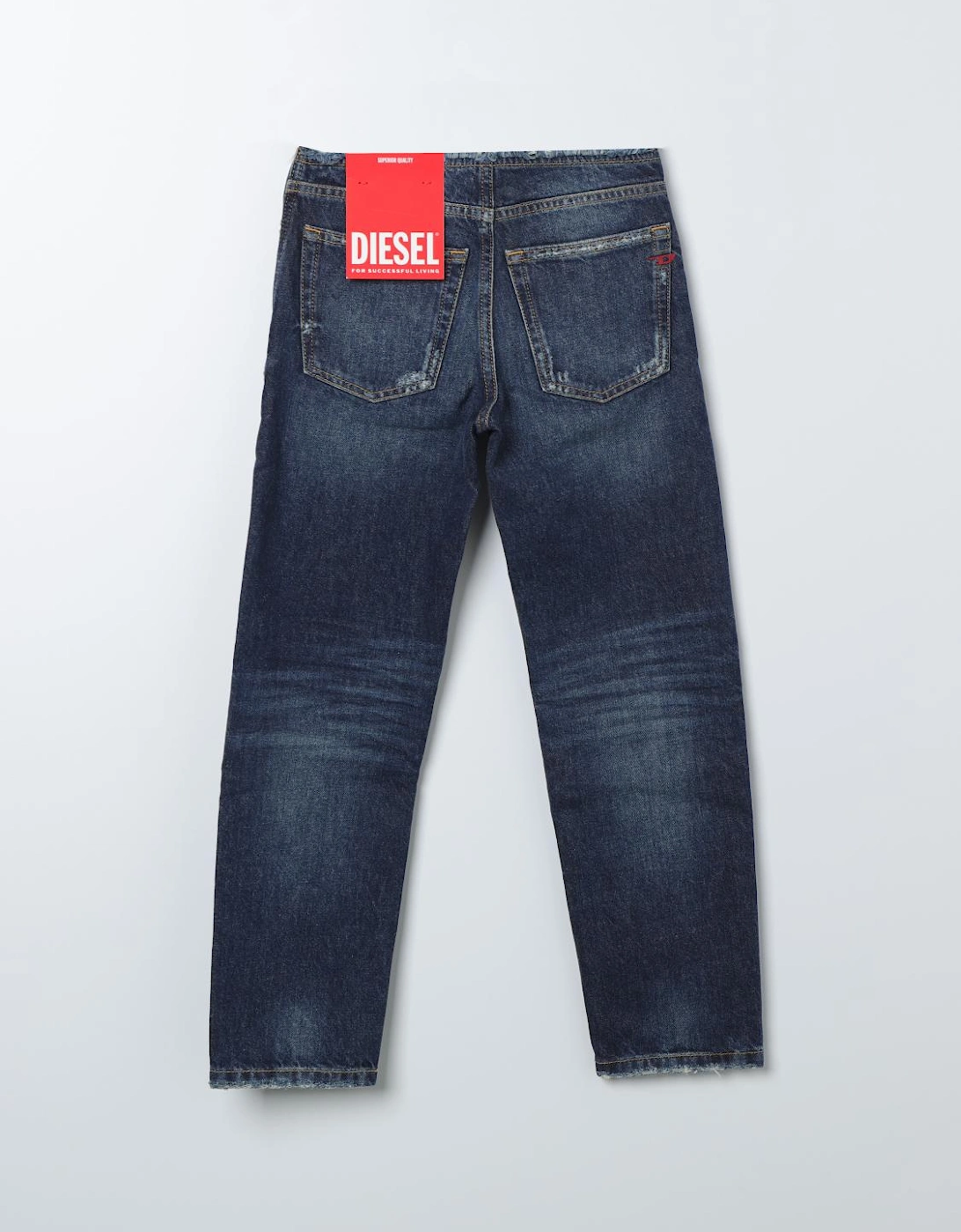 Kids Straight Leg Jeans Distressed