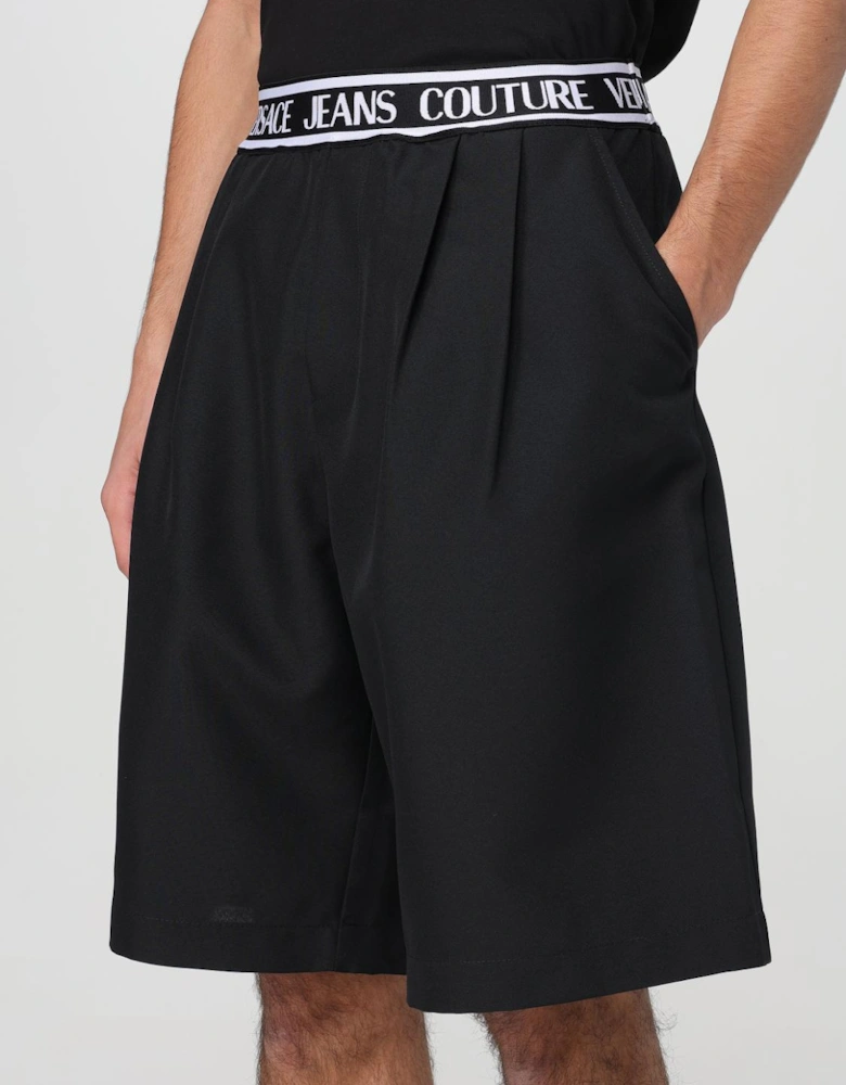 Couture Shorts with Elastic Waistband