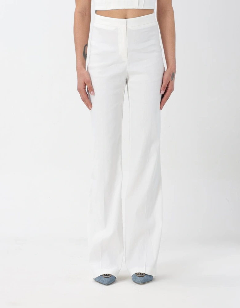 Wide Leg Trousers High Waisted
