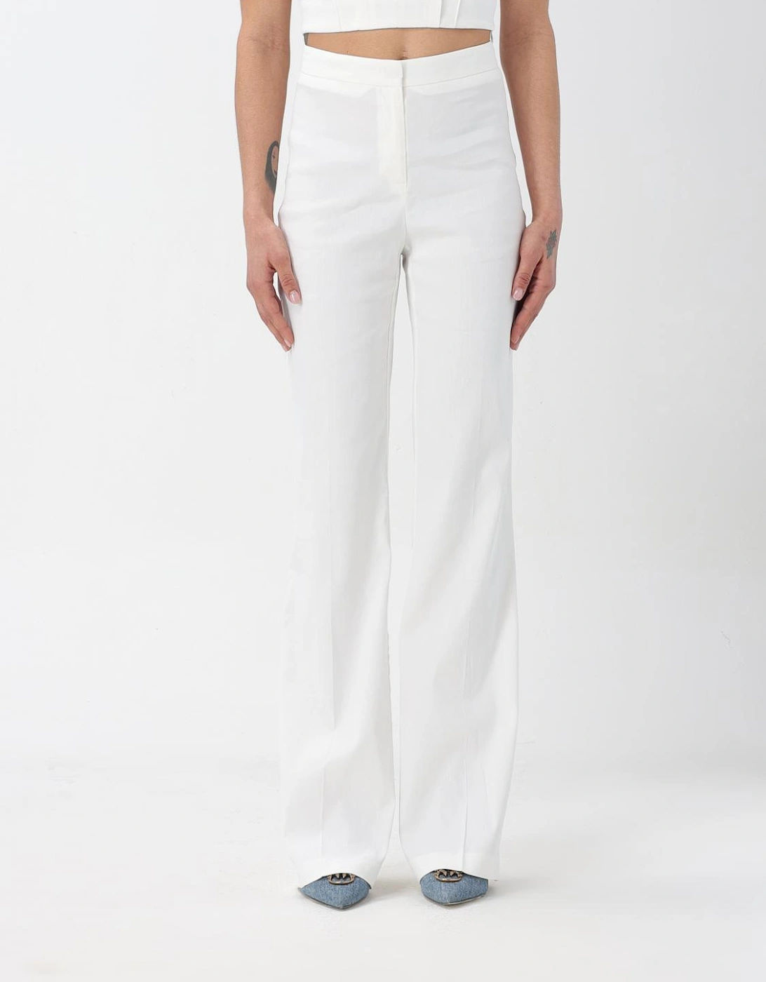 Wide Leg Trousers High Waisted, 5 of 4