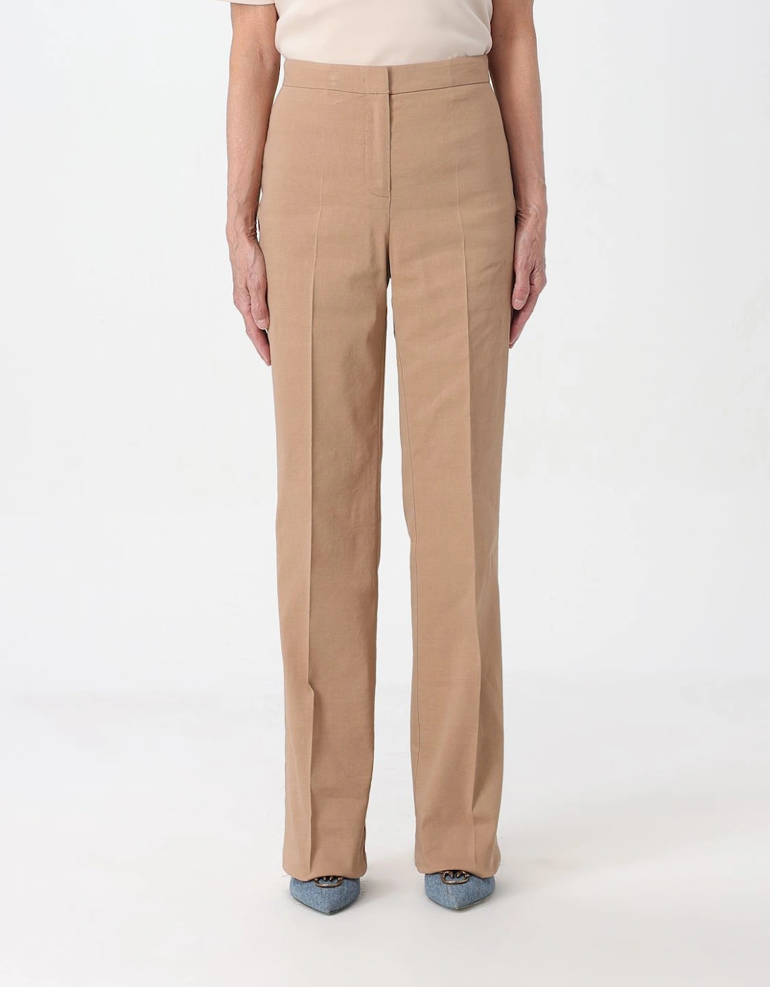 Wide Leg Trousers High Waisted