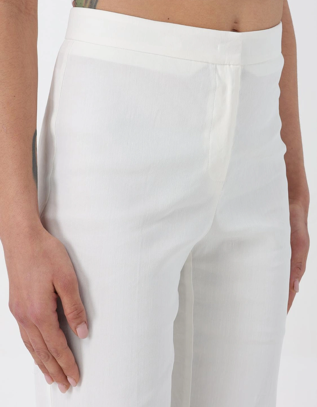 Wide Leg Trousers High Waisted