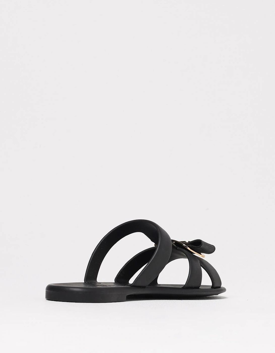 Bow Accent Flat Sandals