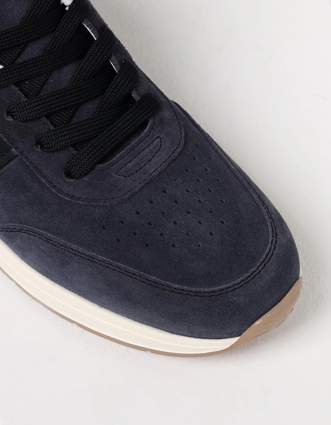 Running Sneakers Suede Leather Casual