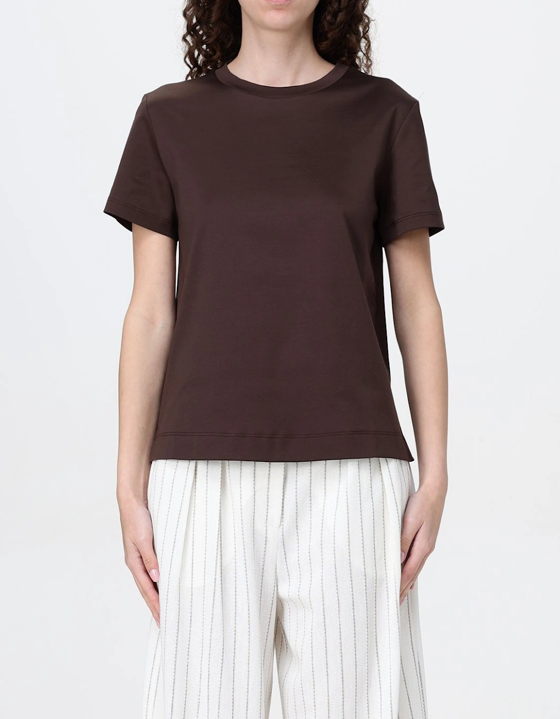 Cotton Crew Neck TShirt
