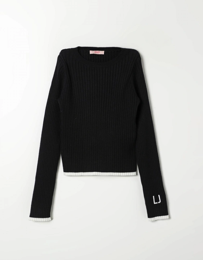 Ribbed Knit Pullover Sweater