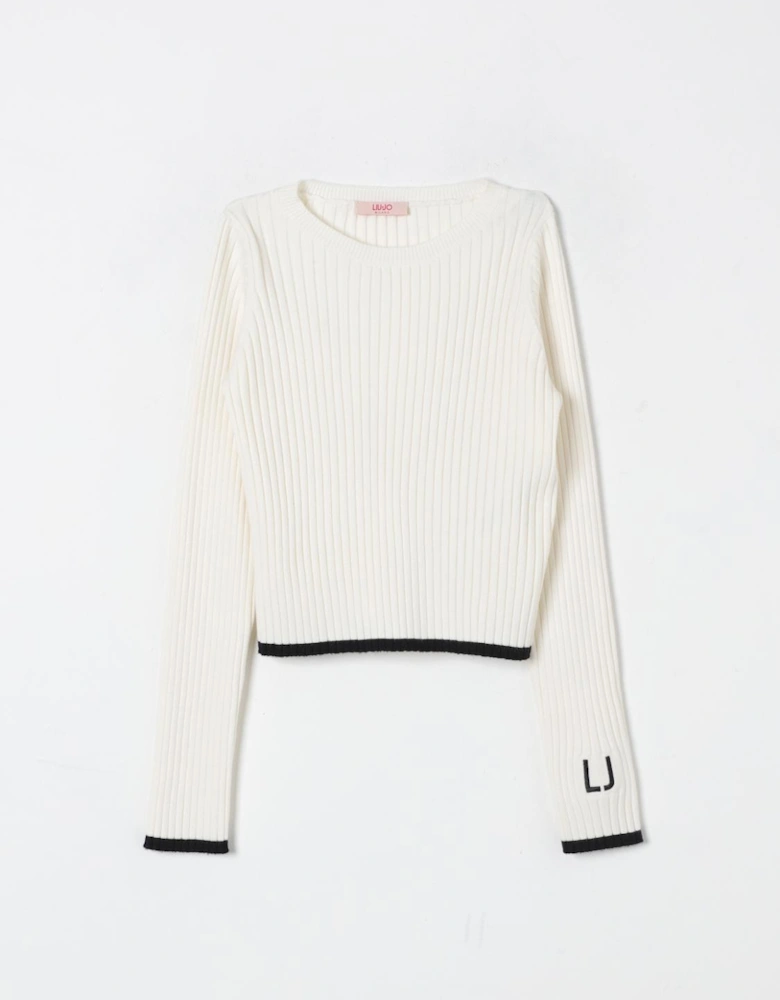 Ribbed Knit Pullover Sweater