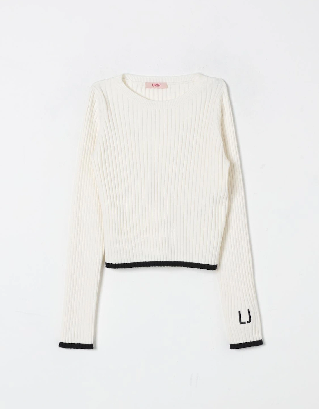 Ribbed Knit Pullover Sweater