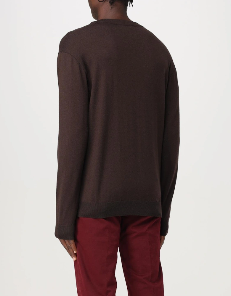 Teddy Bear Appliqu Pullover Sweater