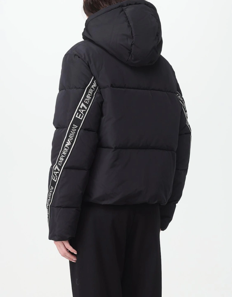 Puffer Jacket Cropped Hooded