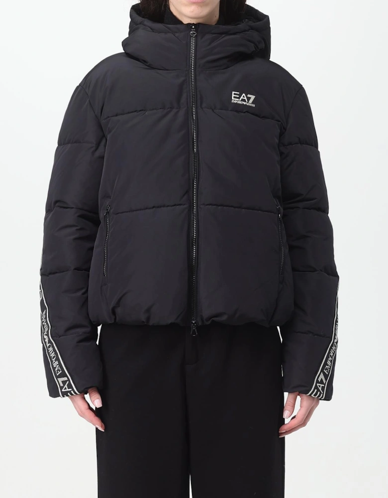 Puffer Jacket Cropped Hooded