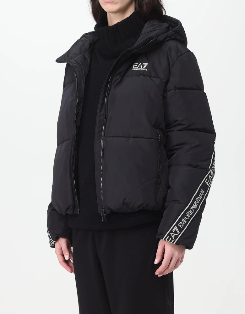 Puffer Jacket Cropped Hooded