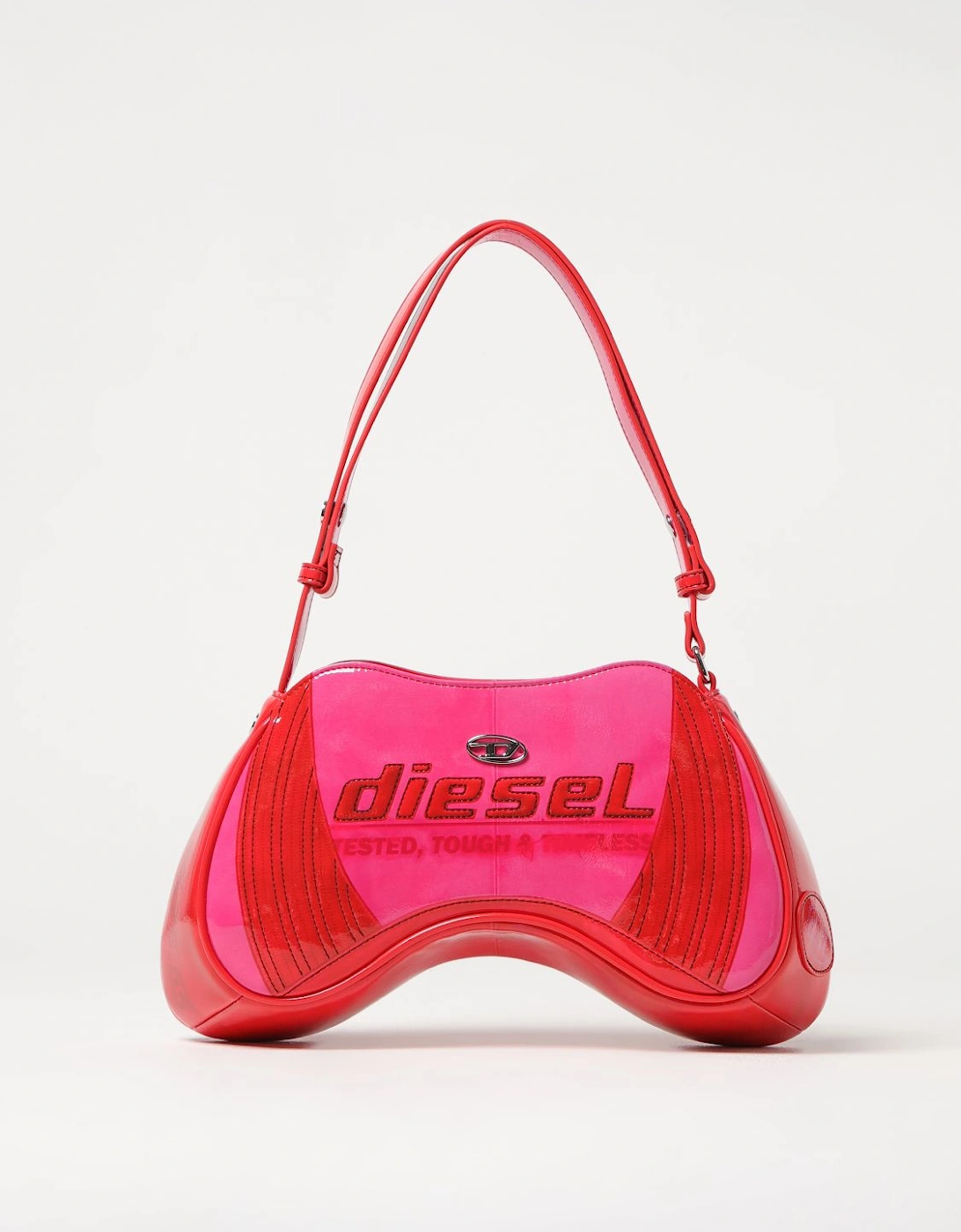 Curve Shoulder Bag Patent Leather, 5 of 4