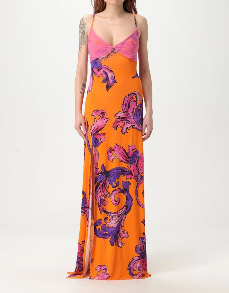 Maxi Dress Floral Print Jersey