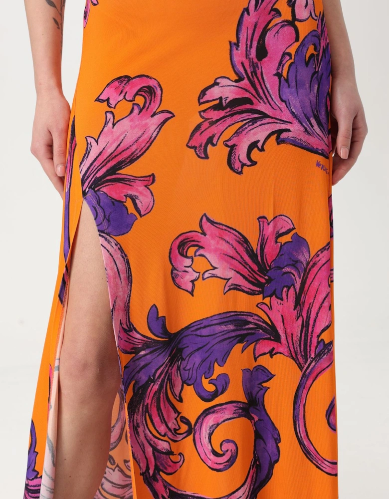 Maxi Dress Floral Print Jersey