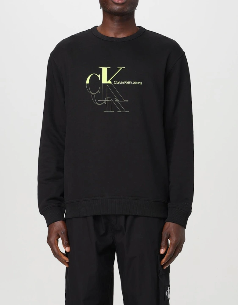 Crewneck Sweatshirt  Logo Graphic