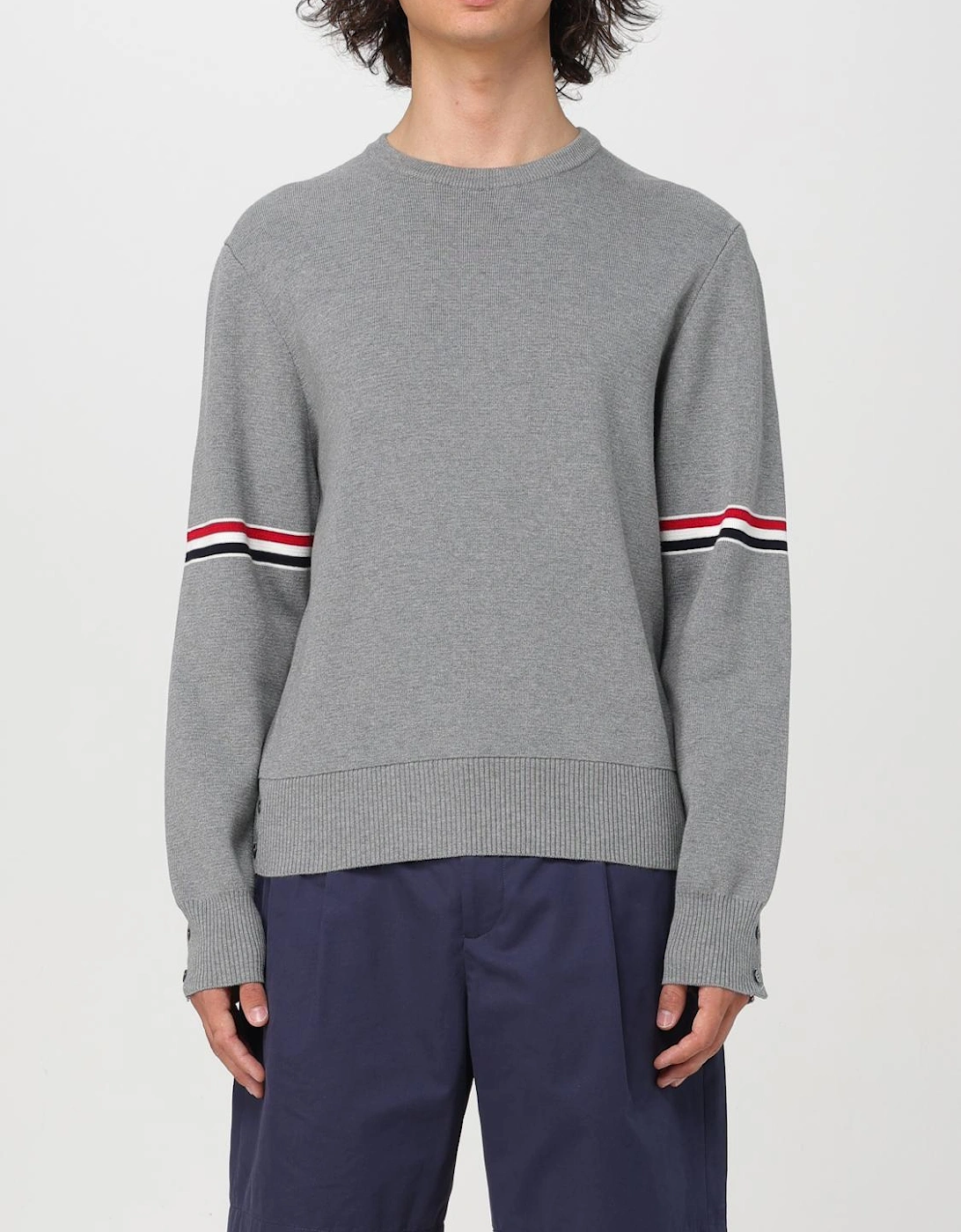 Crew Neck Sweater Grosgrain Taping, 6 of 5