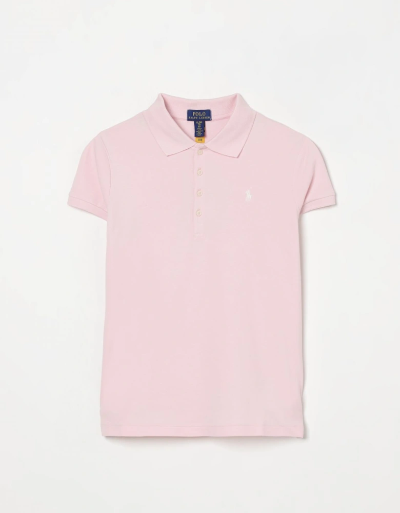 Girls Polo Shirt Classic Cotton