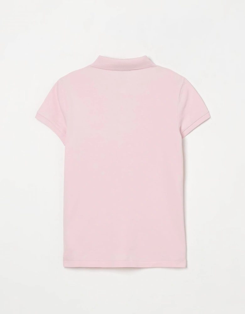 Girls Polo Shirt Classic Cotton
