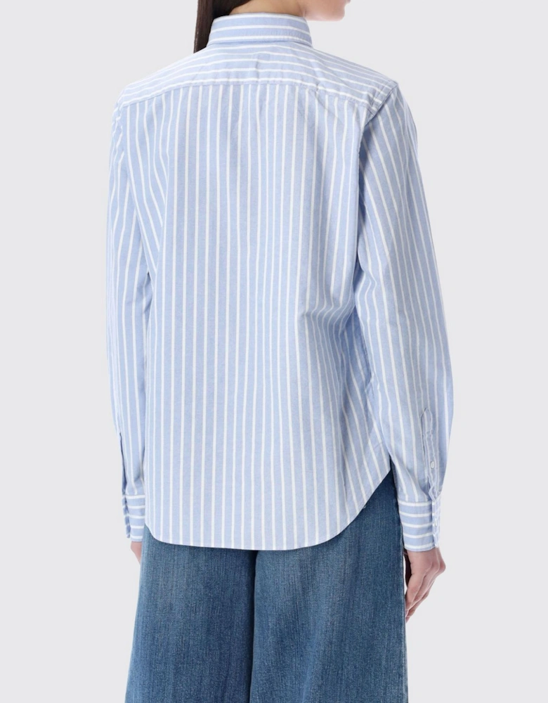 Striped Cotton Shirt Long Sleeves