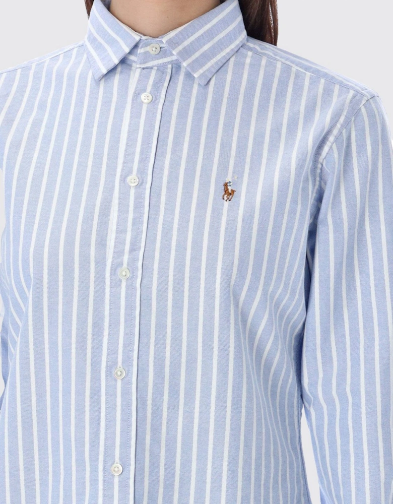 Striped Cotton Shirt Long Sleeves