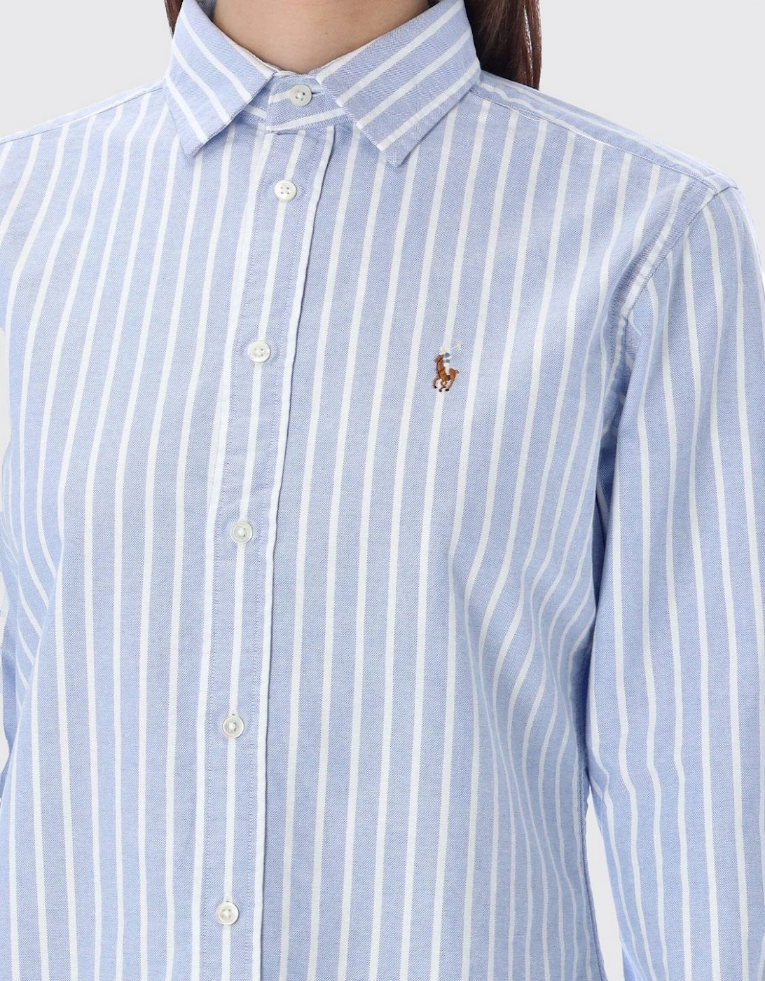 Striped Cotton Shirt Long Sleeves
