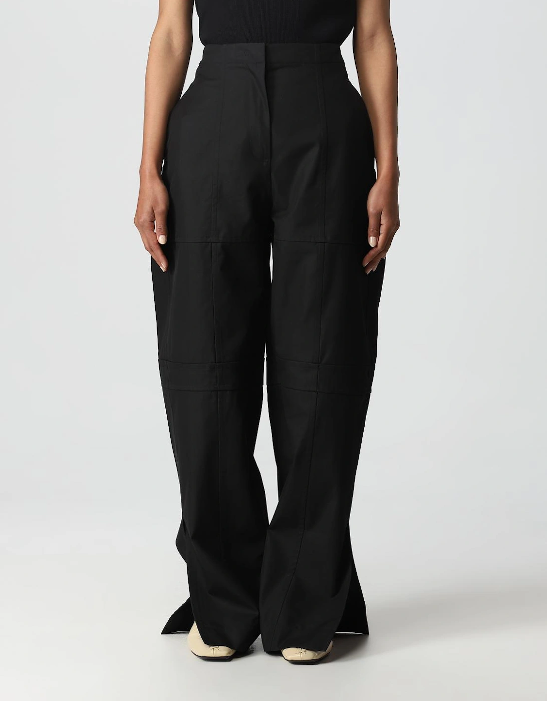 Wide Leg Cotton Trousers, 6 of 5