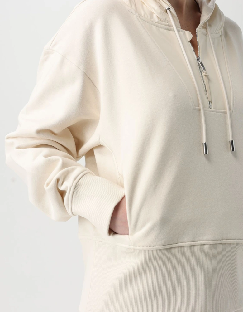 Half Zip Hoodie Relaxed Fit