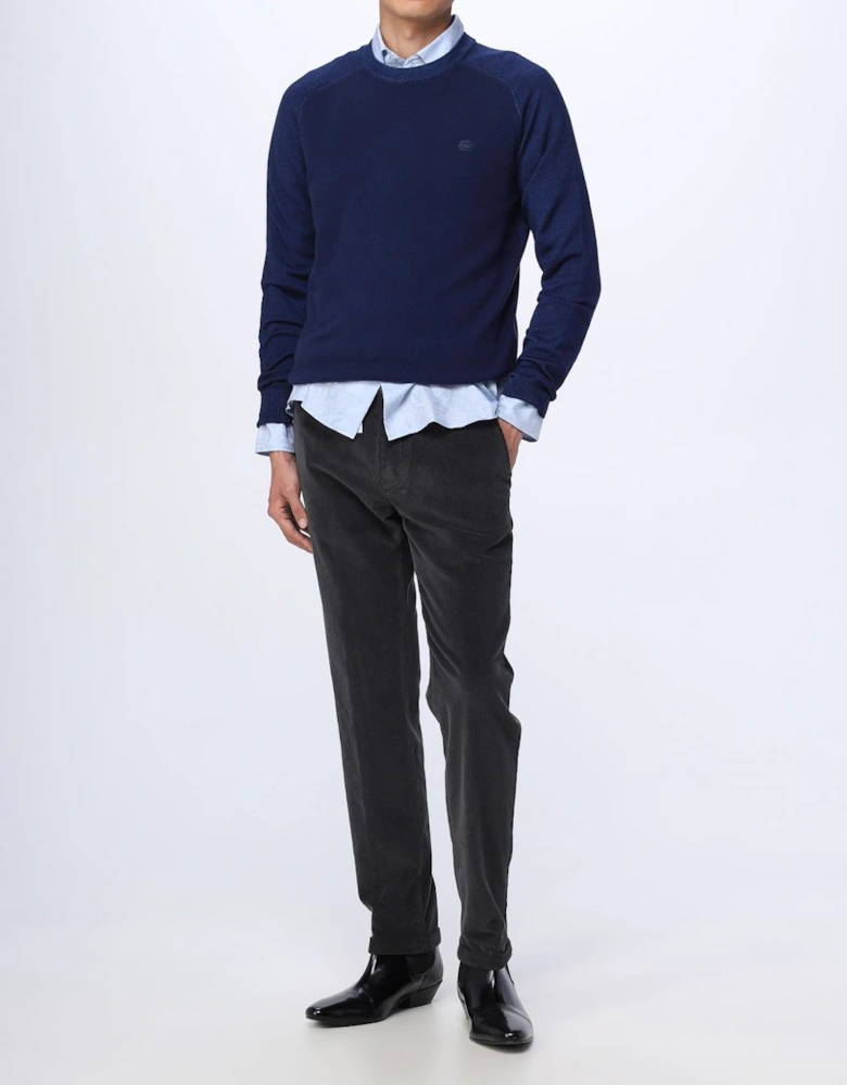 Merino Wool Crew Neck Sweater