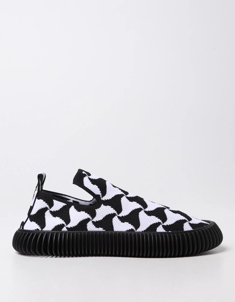 Intrecciato Pattern SlipOn Sneakers