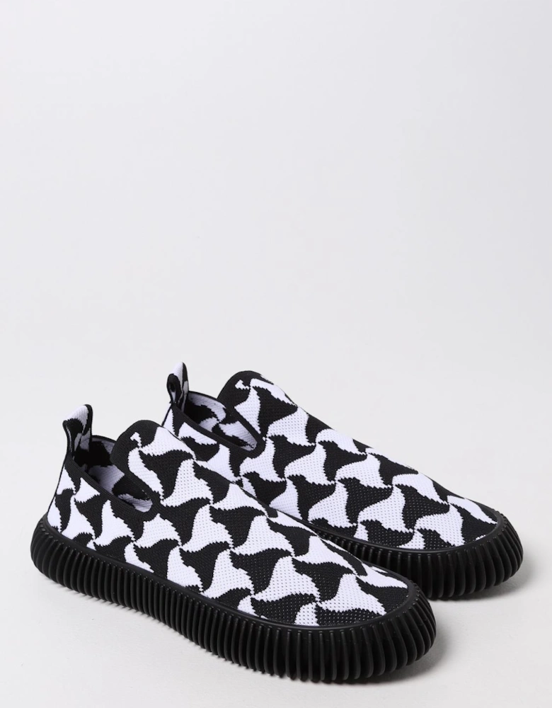 Intrecciato Pattern SlipOn Sneakers