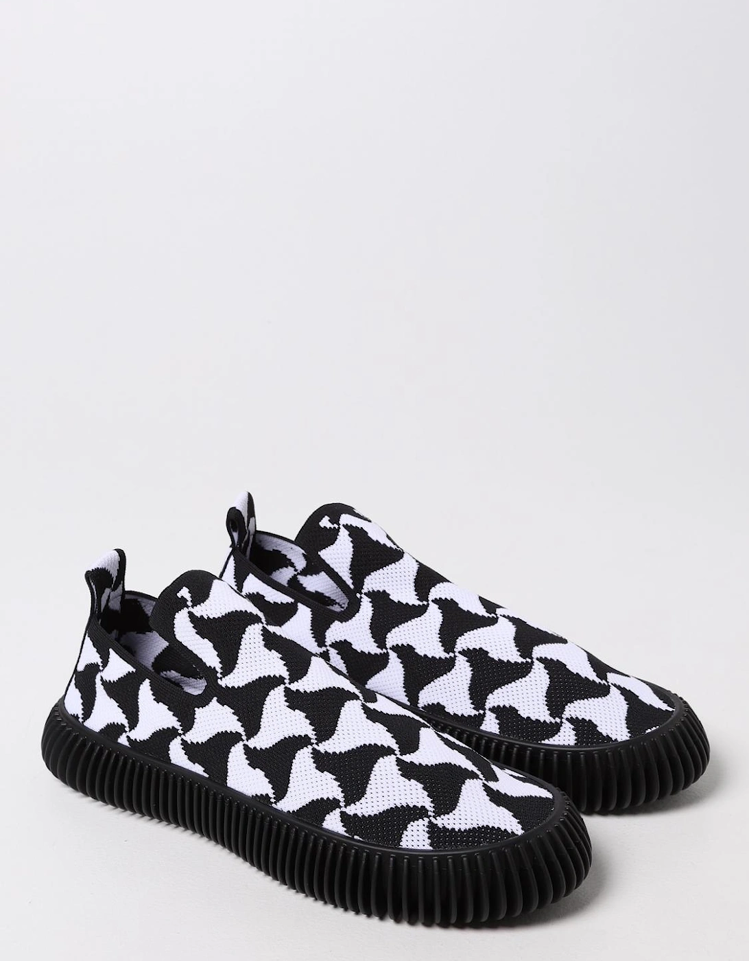Intrecciato Pattern SlipOn Sneakers