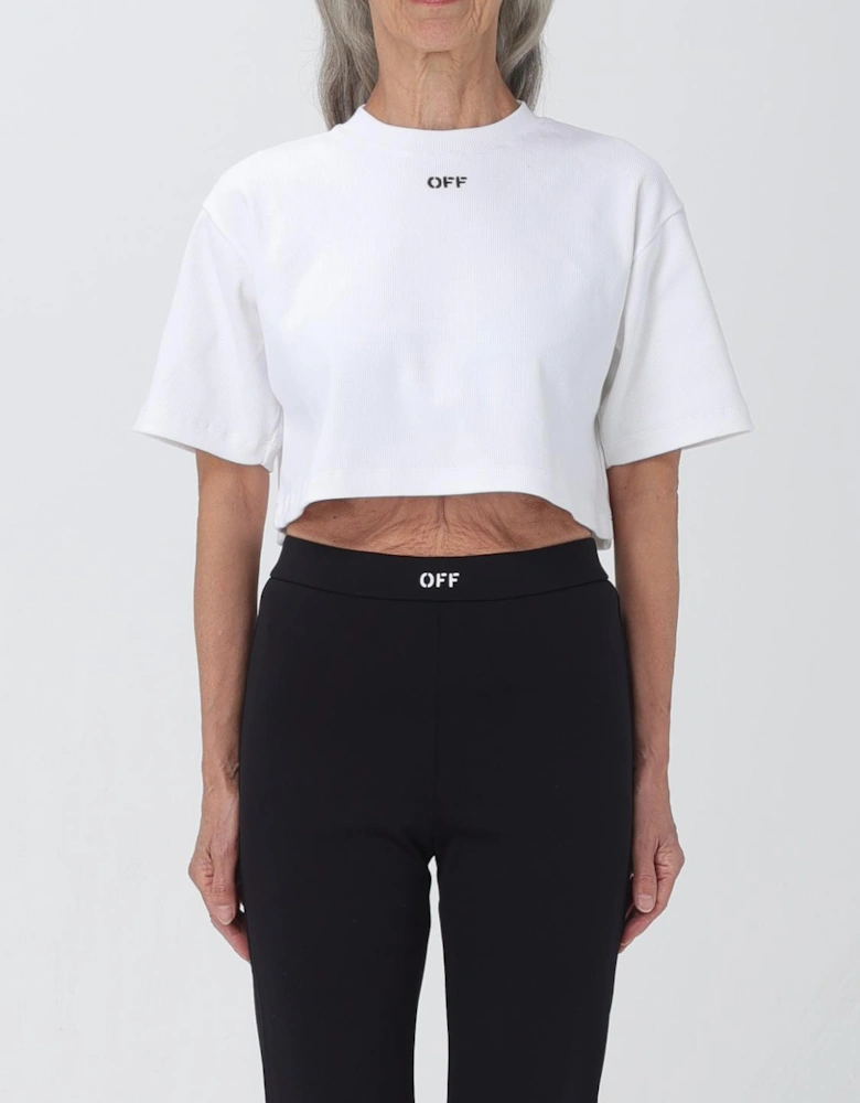 Crop Top  Pinstripe Mini Skirt Set