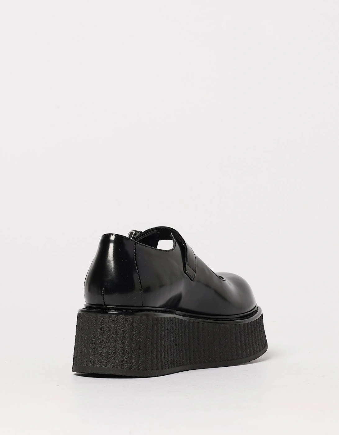 Platform Mary Jane Buckle Shoes