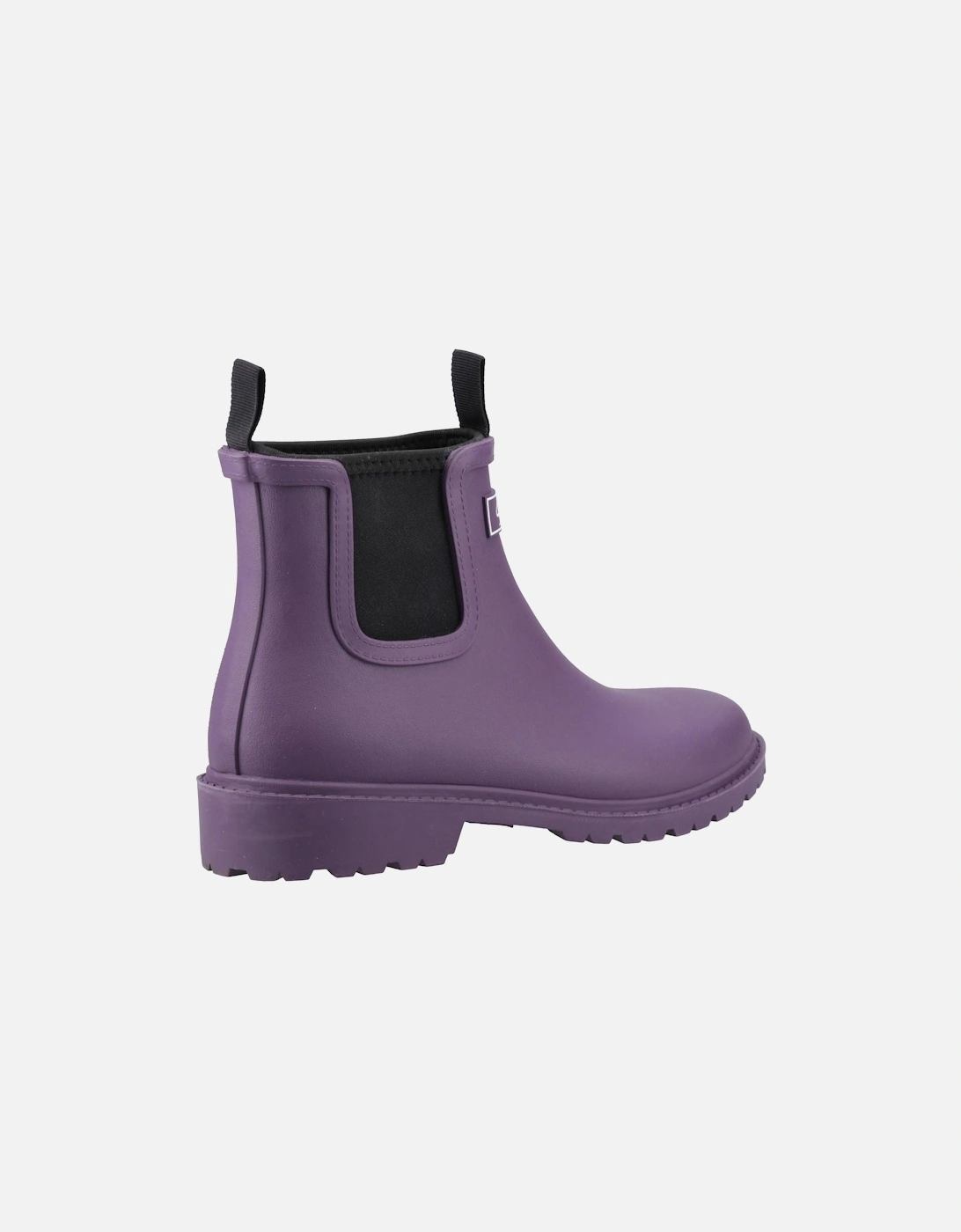 Barton Synthetic Women's Purple Wellington Boots