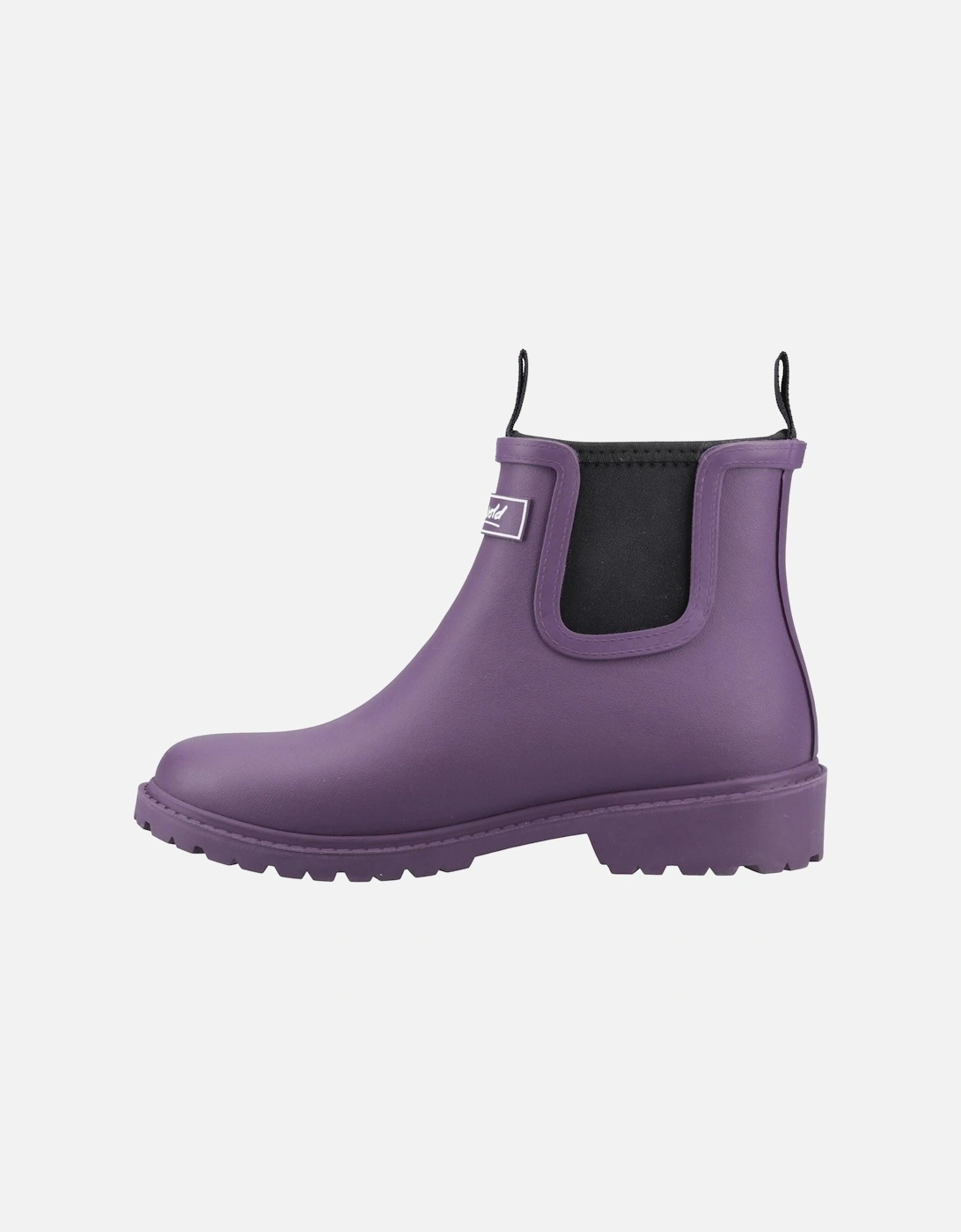 Barton Synthetic Women's Purple Wellington Boots
